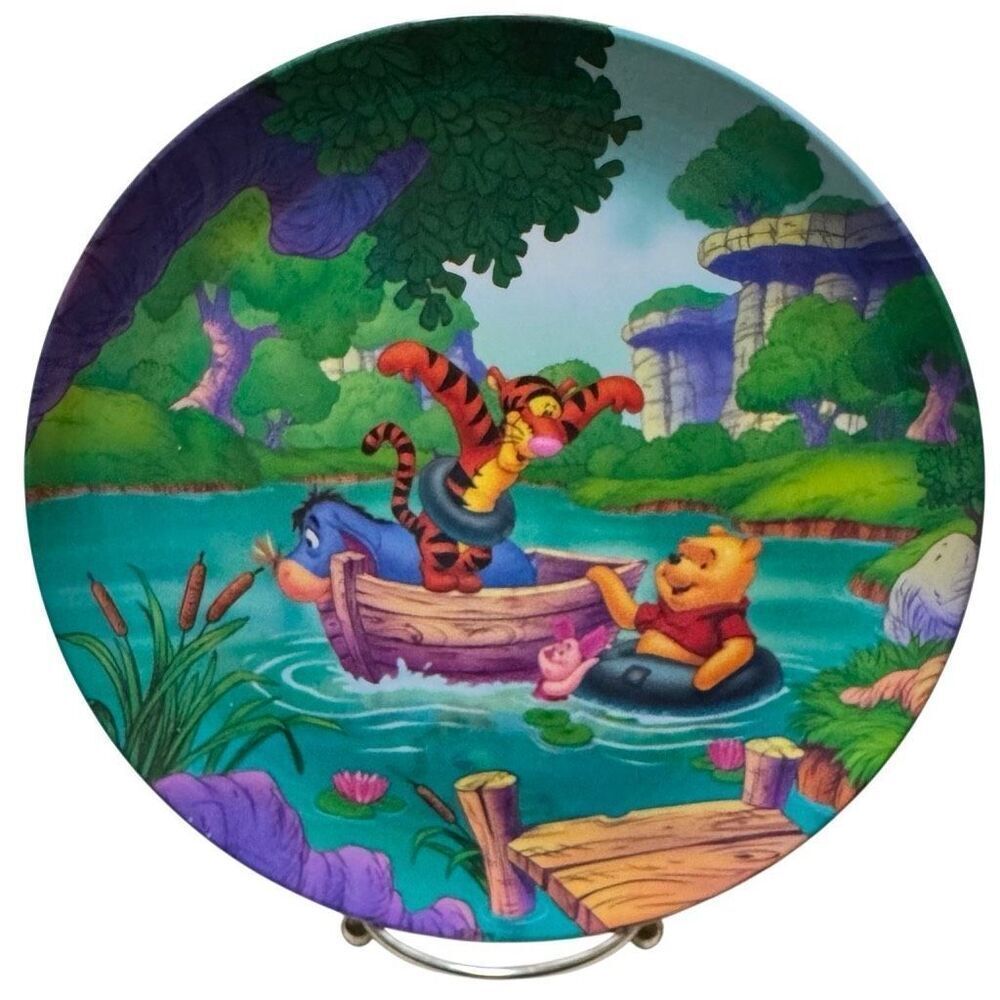 Walt Disney 8" Plate Whinny The Pooh Zak Designs Plastic